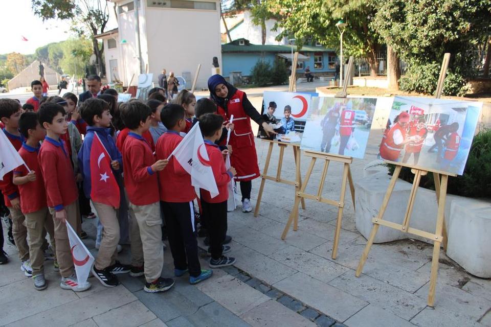 Aydınlı  minikler Kızılay'ı yakından tanıdı