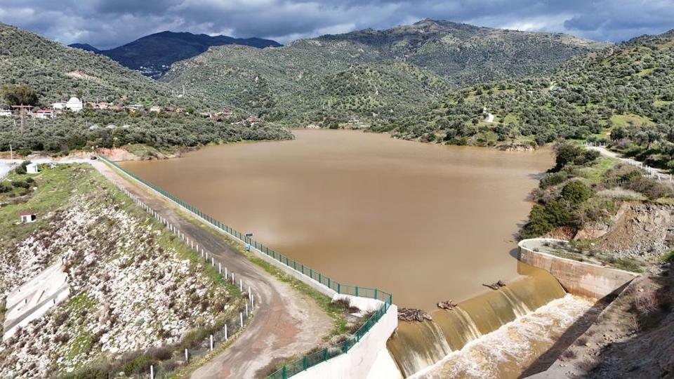 Aydın’da gölet tam doldu! Drone görüntüleri umut verdi
