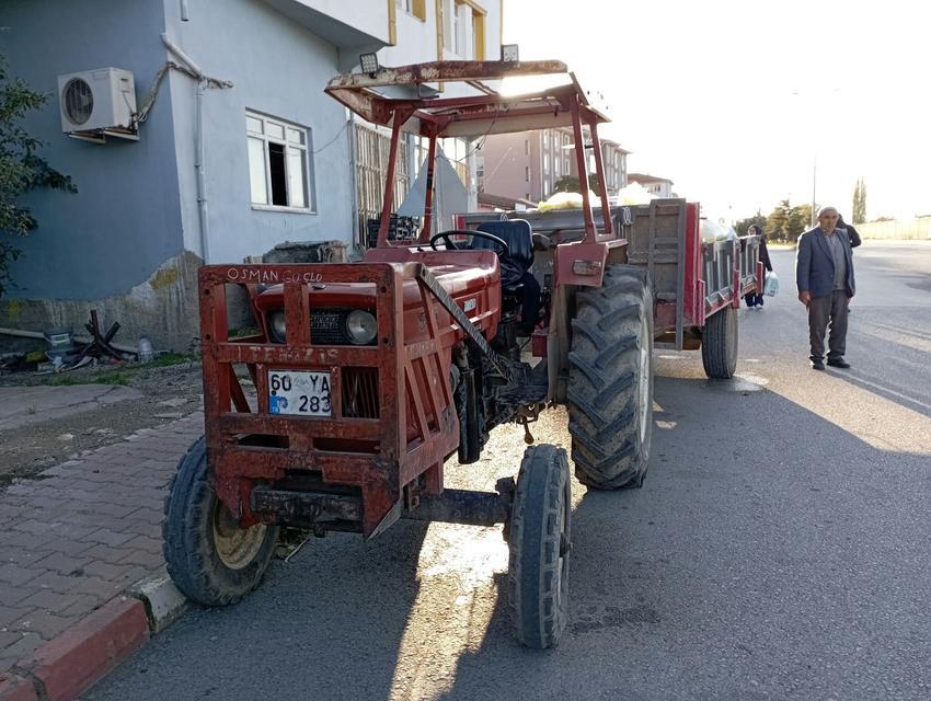 Yine traktör kazası: 1 yaralı