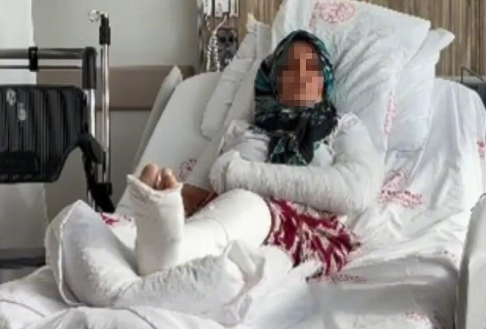 İş yerinde husumetlilerinin saldırısına uğrayan 3 çocuk annesi kadın yaralandı