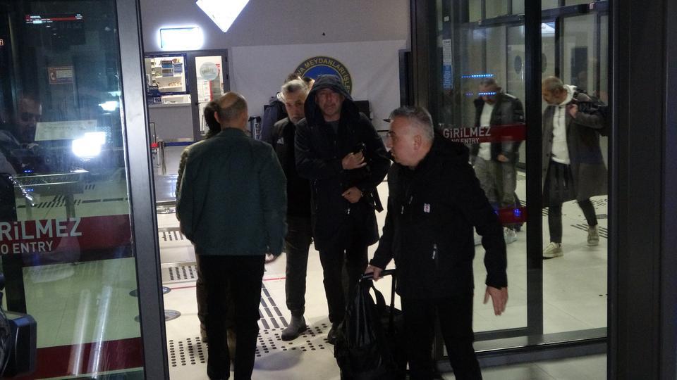 Beşiktaş, Trabzon'a geldi