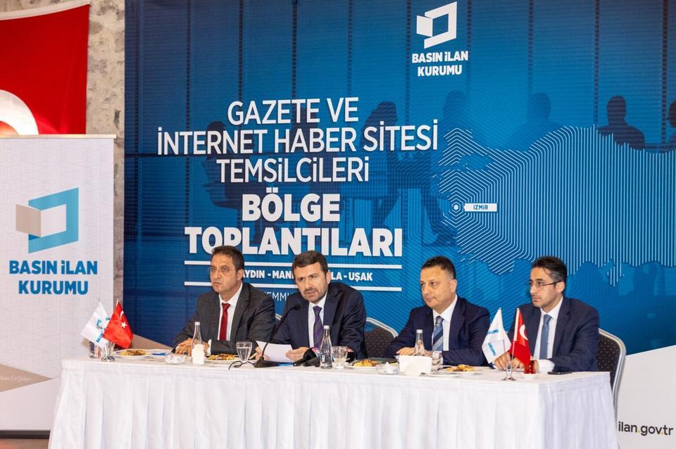 BİK Genel Müdürü Çay, İzmir’de bölge basınıyla buluştu