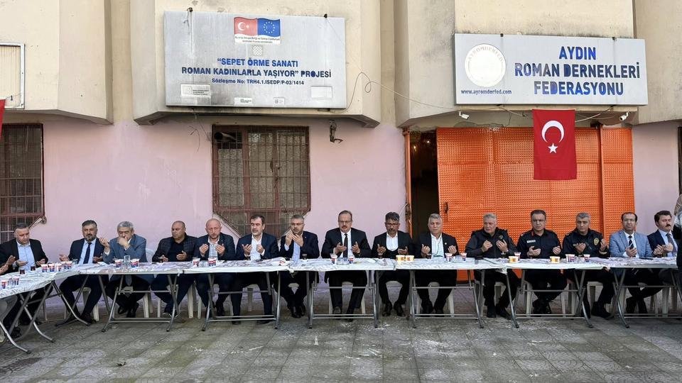 Aydın protokolü Ilıcabaşı'nda