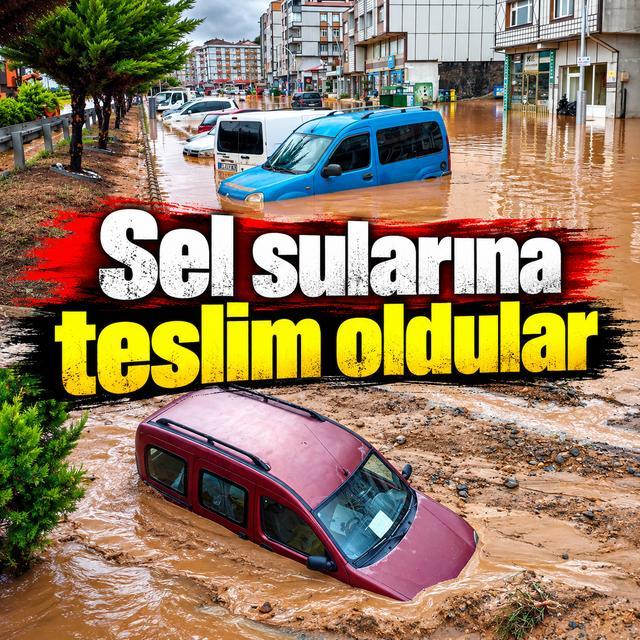 Sel sularına teslim oldular