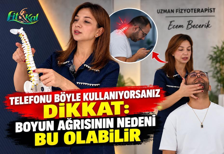 Telefonu böyle kullanıyorsanız dikkat: Boyun ağrısının nedeni bu olabilir