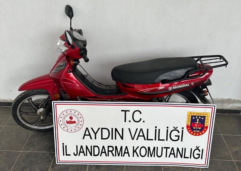 İncirliova’da çalınan motosiklet Koçarlı’da bulundu