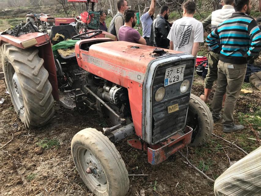 74 YAŞINDAKİ ADAM TRAKTÖR KAZASINDA CAN VERDİ