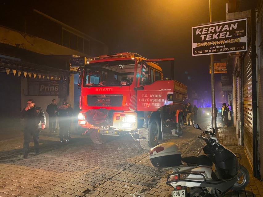 ISINMAK İÇİN YAKILAN ATEŞ SÖNDÜRÜLMEYİNCE YANGIN ÇIKTI