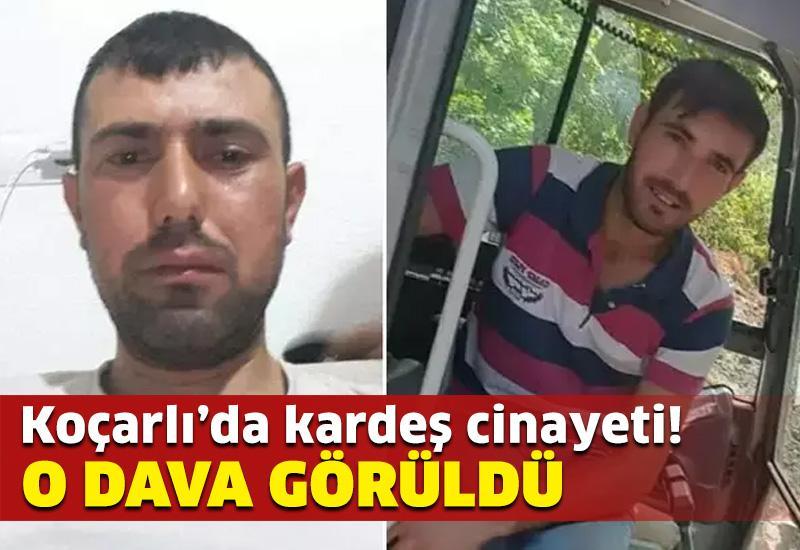 Koçarlı’daki kardeş cinayeti davası görüldü