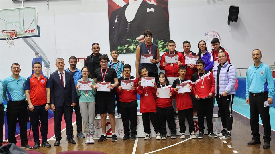 Aydın Özel Sporcular İl Birinciliği müsabakaları tamamlandı