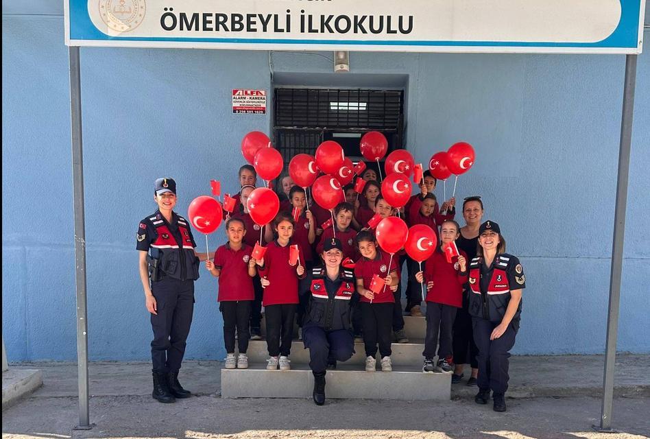 Aydın’da öğrencilere Cumhuriyet Bayramı coşkusu yaşatıldı