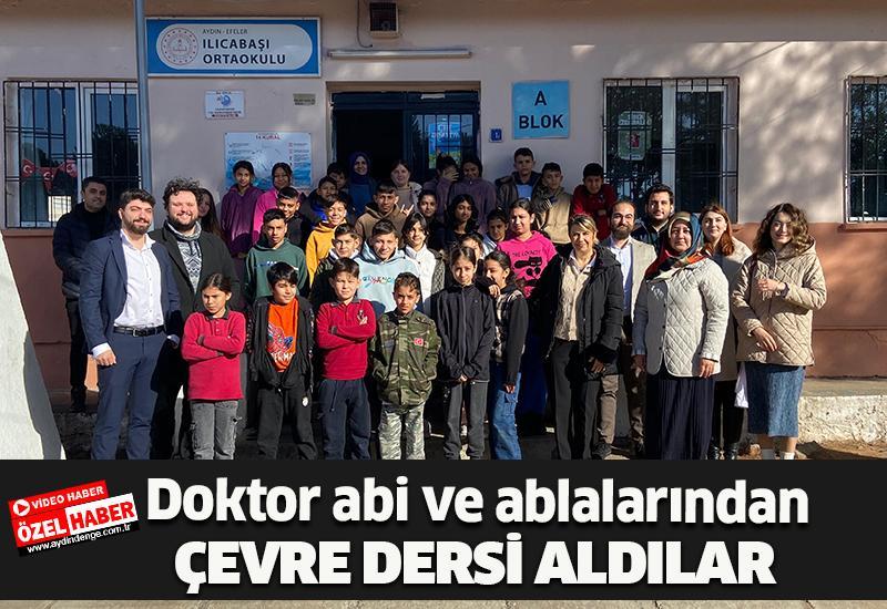 Doktor abi ve ablalarından çevre dersi aldılar