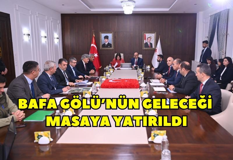 Bafa Gölü’nün geleceği masaya yatırıldı