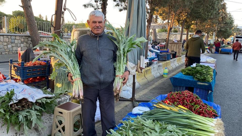 KARACİĞER DOSTU ENGİNARLAR AYDIN'DAKİ PAZAR TEZGAHLARINDA YERİNİ ALDI