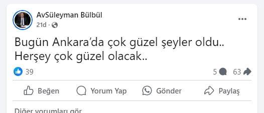 Bülbül'den Aydın'ı heyecanlandıran paylaşım