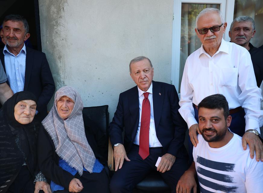 Cumhurbaşkanı Erdoğan Rize