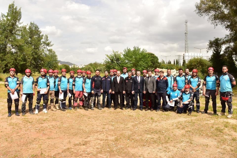 UMKE PERSONELİNE HAFİF ARAMA KURTARMA EĞİTİMİ VERİLDİ