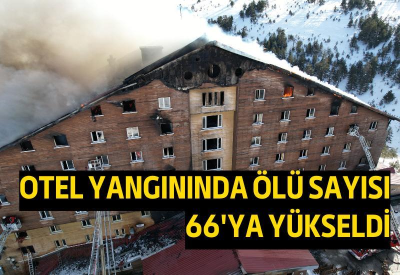 Otel yangınında ölü sayısı 66'ya yükseldi