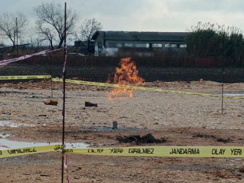 Bursa'da doğal gaz bulundu