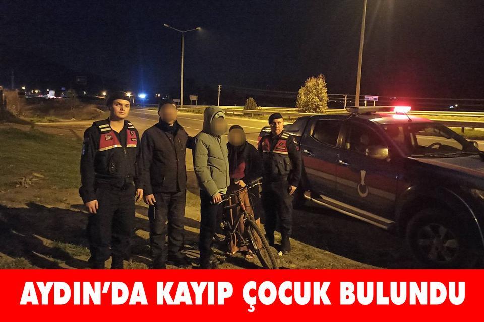 Aydın’da kayıp çocuk bulundu