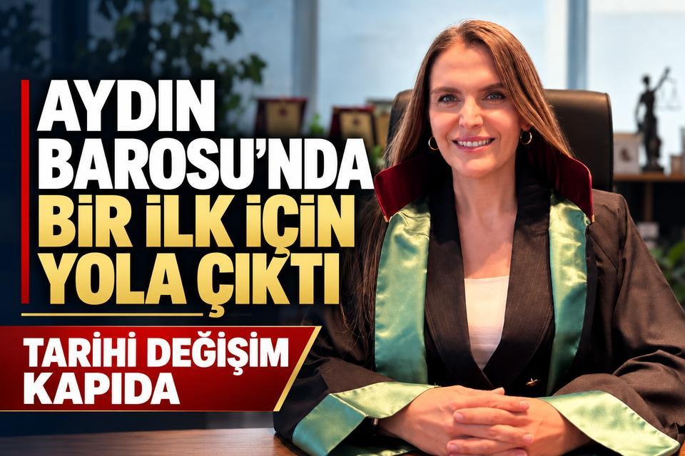Aydın Barosu'nda bir ilk için yola çıktı: Tarihi değişim kapıda
