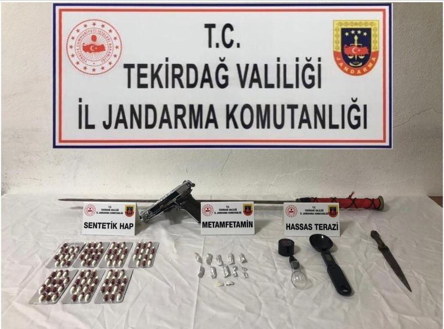 Tekirdağ'da uyuşturucu operasyonları