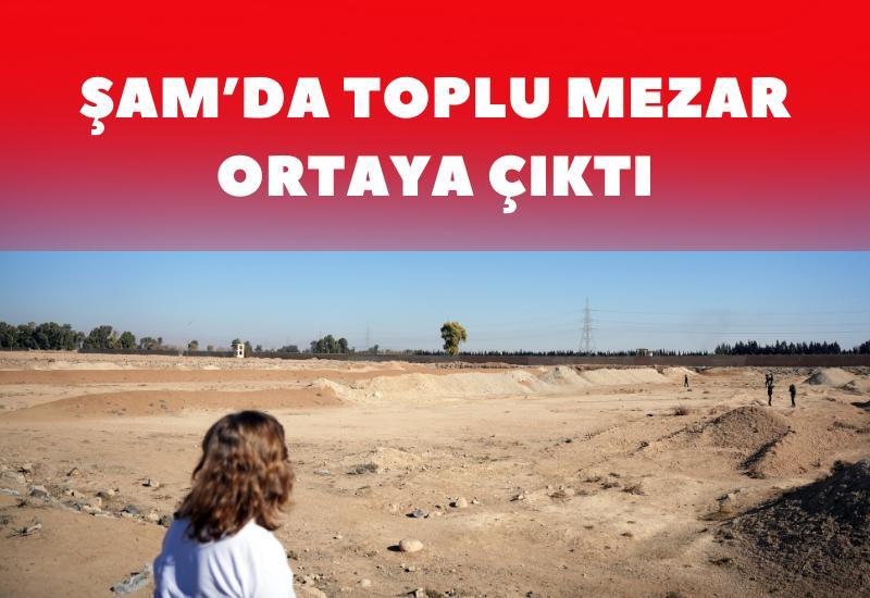 Şam’da toplu mezar ortaya çıktı