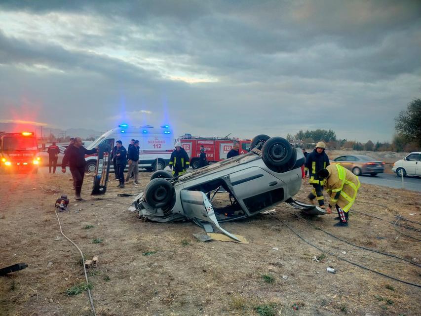 Cezaevindeki kocasını ziyaretten dönerken geçirdiği kazada öldü