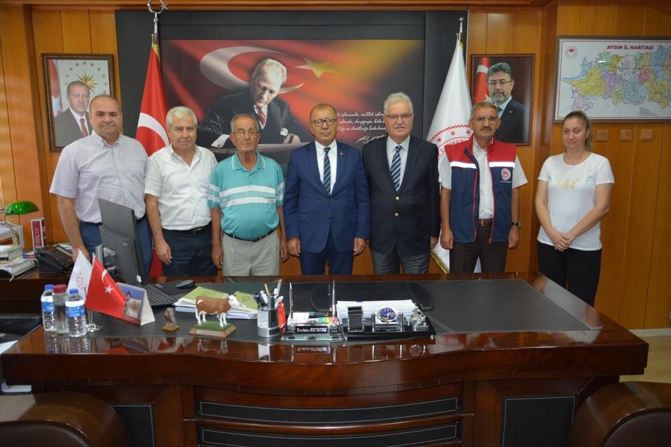 Aydın'da birinci derece tarımsal örgüt belgeleri sahiplerine takdim edildi