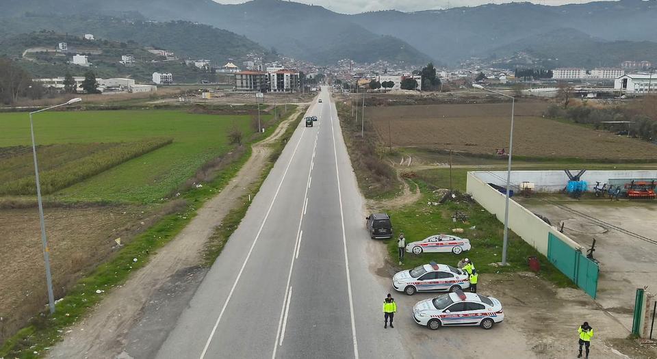 Aydın’da Mikro İHA destekli trafik denetimi