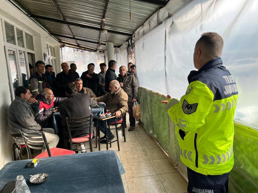 Aydın'da traktör kullanıcıları bilgilendirildi