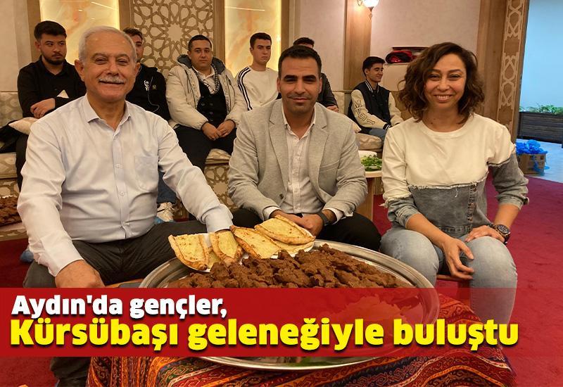 Aydın'da gençler, Kürsübaşı geleneğiyle buluştu