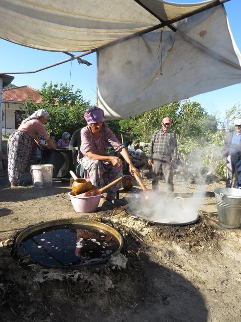 Koçarlı Bağcılarda Pekmez Üretimi Başladı