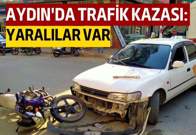 Aydın'da trafik kazası: Yaralılar var