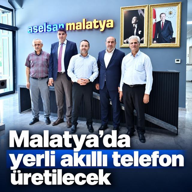 Malatya’da yerli akıllı telefon üretilecek