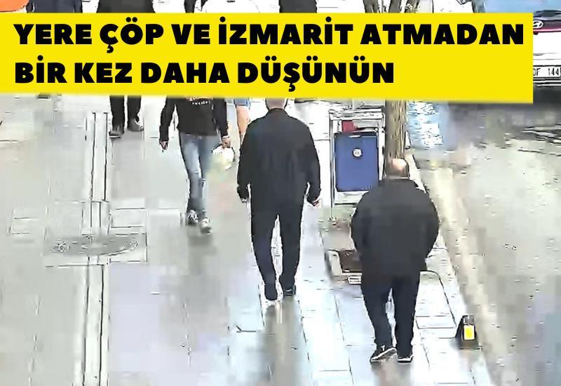 Yere çöp ve izmarit atmadan bir kez daha düşünün