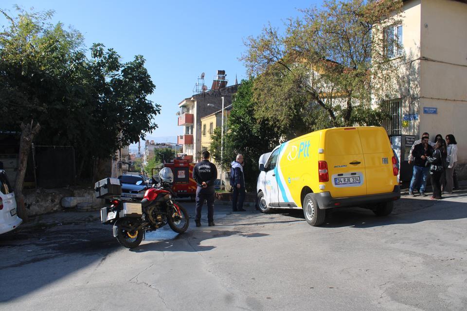 Aydın’da para nakil aracında yangın