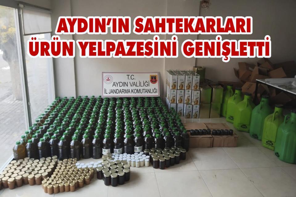 Aydın’ın sahtekarları ürün yelpazesini genişletti