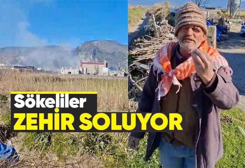 Sökeliler zehir soluyor