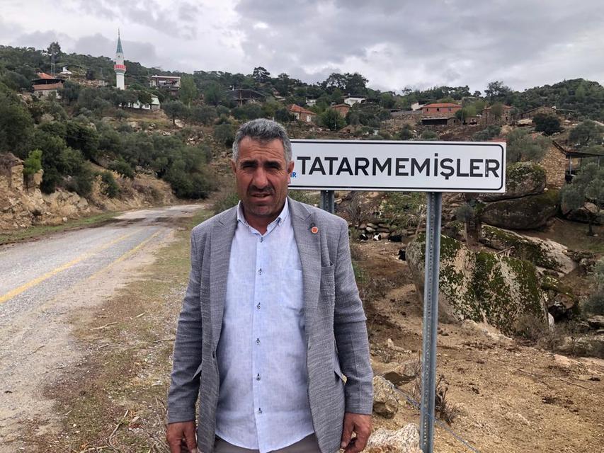 Tatarmemişler Mahallesi Muhtarı Mustafa Çelik