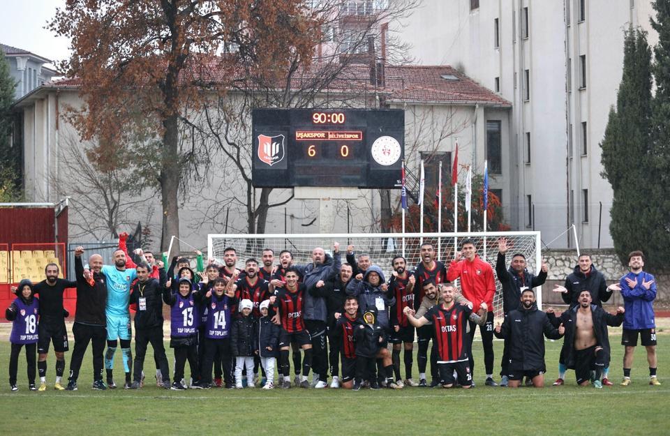 Uşakspor'dan kendi evinde 6-0'lık galibiyet