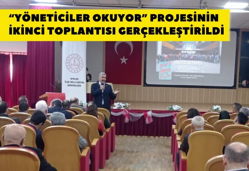 "Yöneticiler Okuyor" projesinin ikinci toplantısı gerçekleştirildi