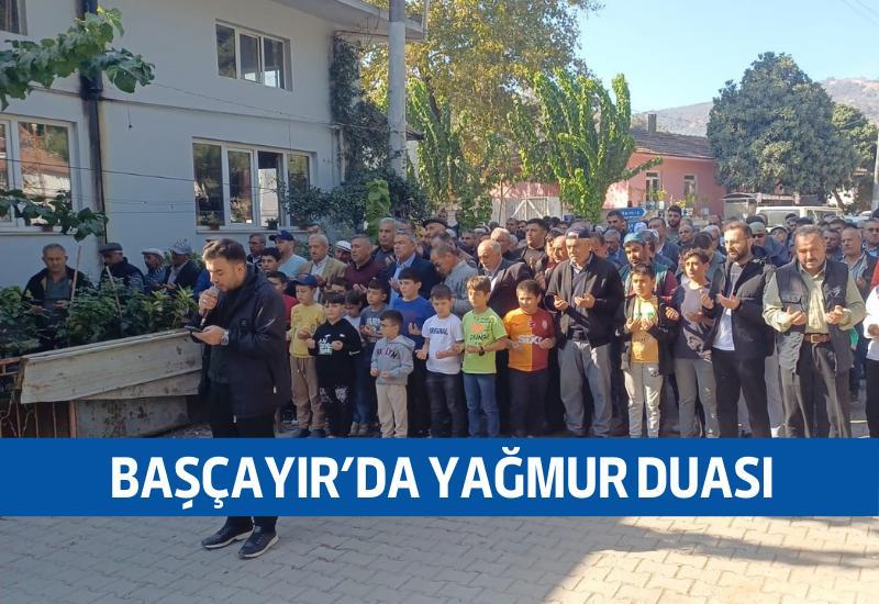 Başçayır'da yağmur duası