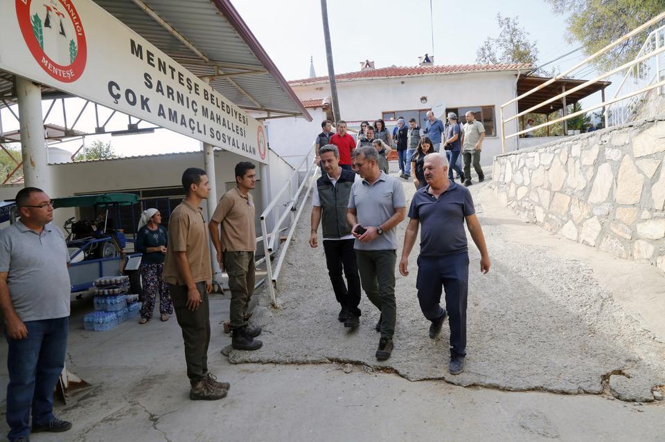 SARNIÇ MUHTARI KAYA'DAN ALEV SAVAŞÇILARINA TEŞEKKÜR