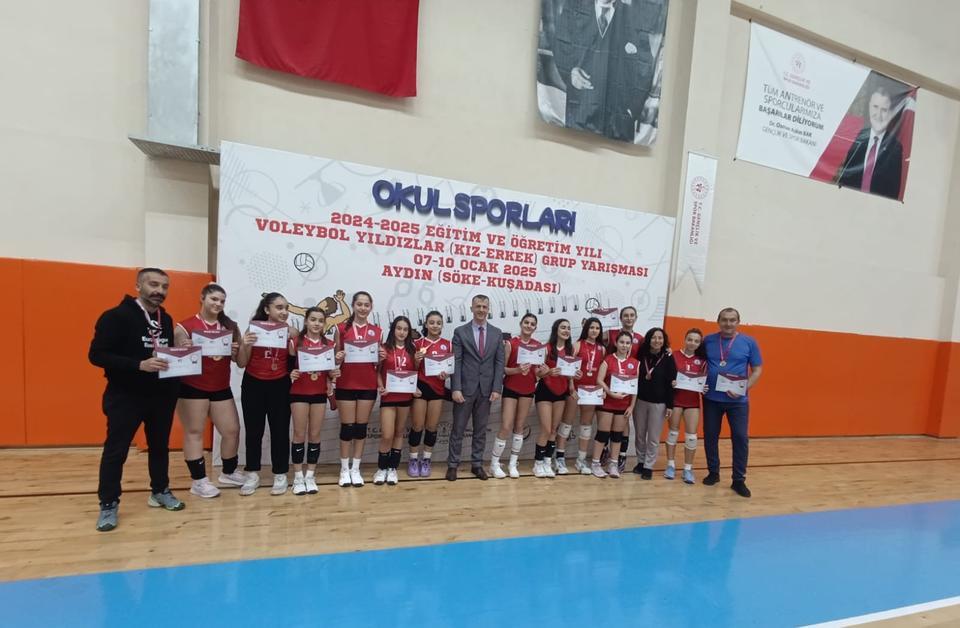 Aydın’da nefes kesen okul sporları heyecanı yaşandı