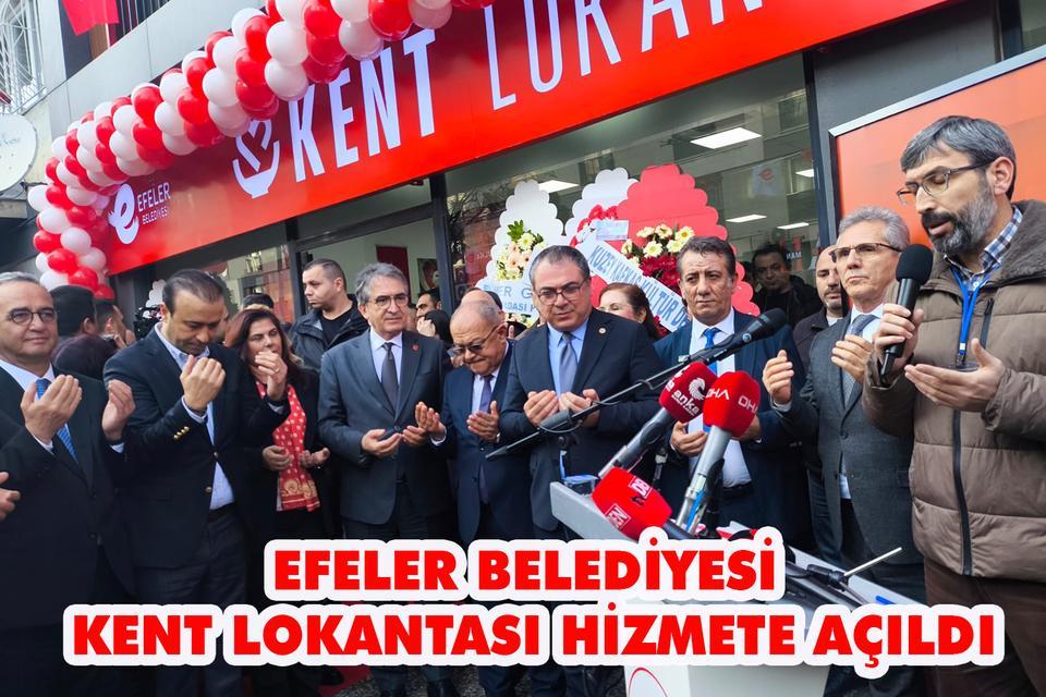 Efeler Belediyesi Kent Lokantası hizmete açıldı