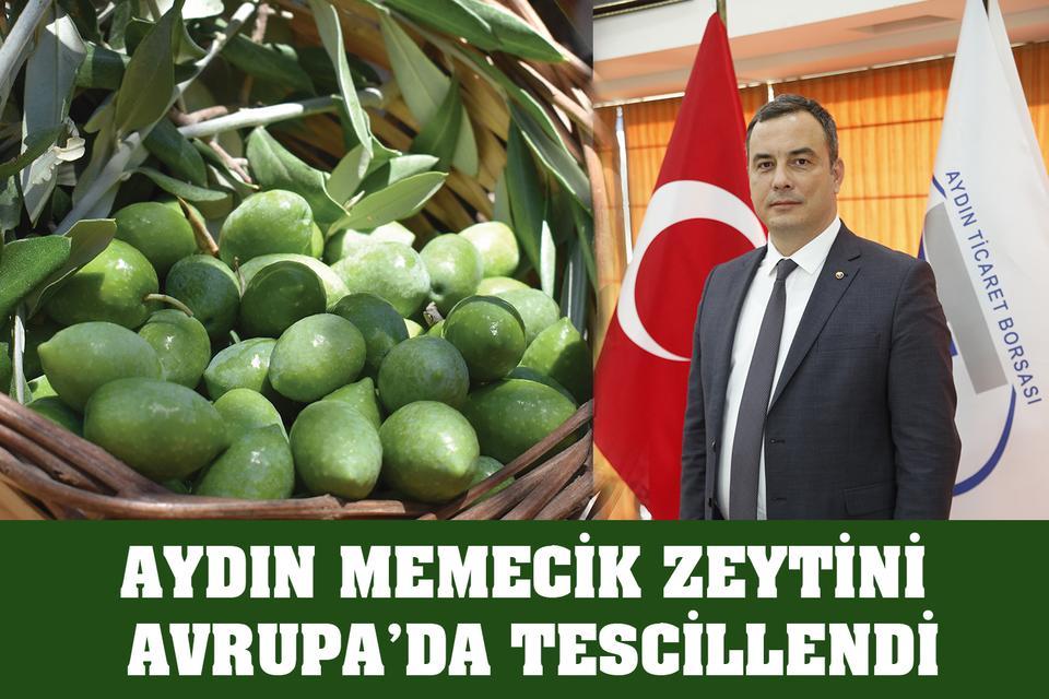 Aydın Memecik Zeytini Avrupa’da tescillendi