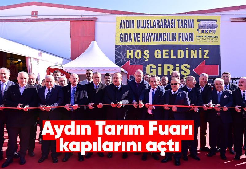 Aydın Tarım Fuarı kapılarını açtı