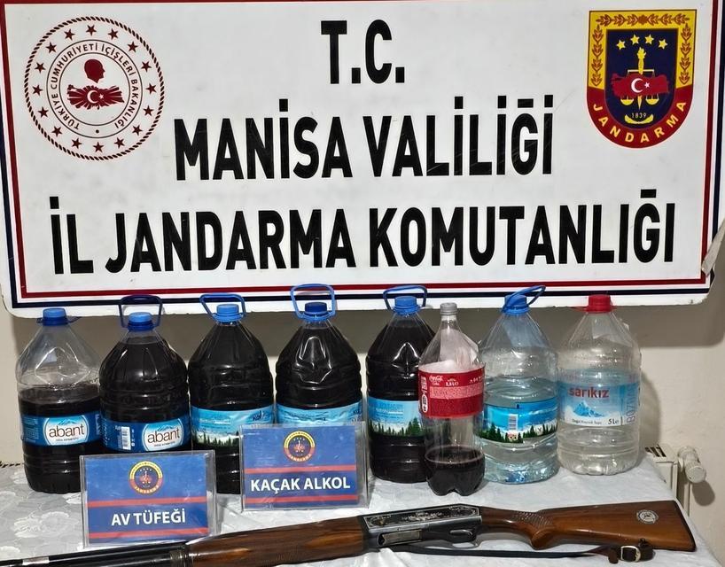 Jandarmadan kaçak alkol operasyonu