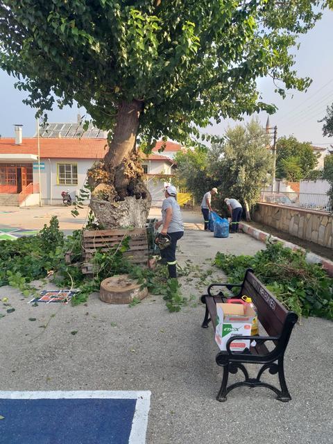 NAZİLLİ BELEDİYESİ'NDEN YENİ EĞİTİM YILI ÖNCESİ OKULLARA DESTEK